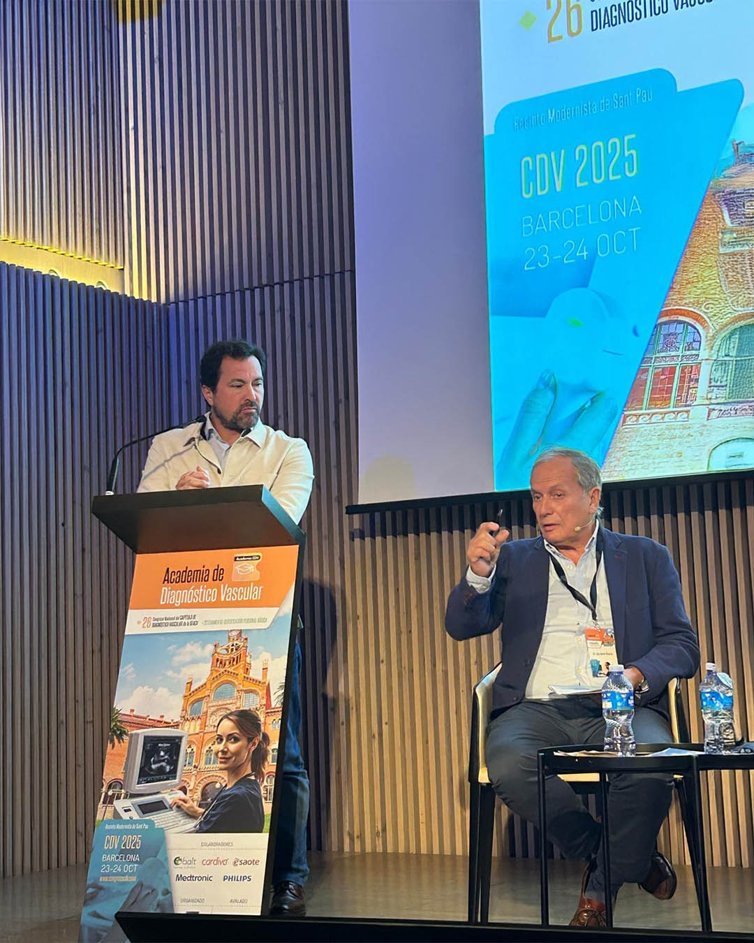 Participación en el Congreso Nacional del Capítulo de Diagnóstico Vascular en Barcelona