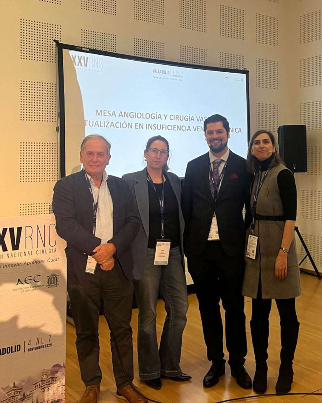 Participación en la XXV Reunión Nacional de Cirugía en Valladolid